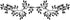 Hotop 2 Pieces Metal Tree Leaf Wall Decor, Olive Branch Leaf Wall Art, Wrought Iron Scroll Sculptures (Classic Style,