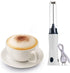 Rechargeable Eggbeater Handheld Stainless Milk Frother, Foamer Blender Coffee Mixer with Charging Cable