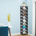 UrMsun 10-Tier Vertical Shoe Rack, Tall Narrow Shoe Shelf Space Saving Organizer for Entryway Door Small Space