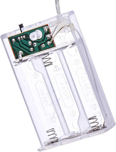 GL42589 10.5 Sterno Home LED Battery-Operated Clip String Lights, Feet, Warm White Cord