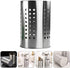 Stainless Steel Cutlery Bucket, Tabletop Utensil Holder for Kitchen, Chopstick Stand Case, Drain Rack Accessories