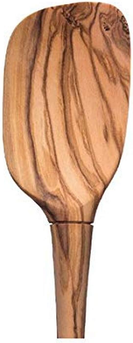 Tovolo Wooden Spoonula Cooking Utensil, Olivewood Kitchen Spoon