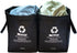 Recycle Bins for Kitchen, Ultra-Large Capacity Waste Bin Bags for Home Trash Sorting Organizer Baskets, 29 Gal Series