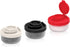 SIGNORAWARE Salt and Pepper Shakers, Moisture Proof Mini Spice Set for Camping, Picnic, Kitchen, 3 Pack Clear