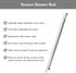 Design House Classic Adjustable Shower Rod, Polished Chrome, 36 to 63-inch, Model 561019