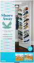 82-3054TV Ideaworks Away Hanging Shoe Organizer, White, One Size Fits All