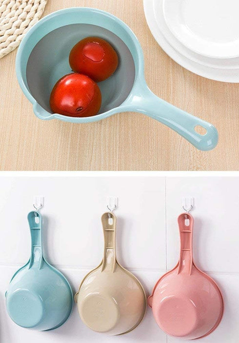 3PCS Plastic Bathing Ladle Spoons Kitchen Accessories Bathroom Water Scoop Cup Baby Shampoo Bath Spoon