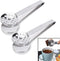 2 Pack Stainless Steel Tea Bag Squeezer Tongs, Strainer Grip