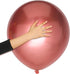 10 Pieces 18 Inch Metallic Balloons, Shiny Latex Balloons for Birthday Wedding Party Decoration (Rose Gold)