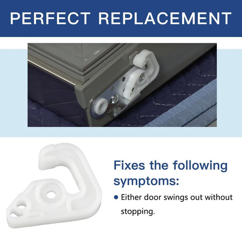 4620JJ2009A Refrigerator Door Stopper Replacement Part for LG Electronics & Kenmore, 1 Pack