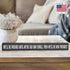 My Word! We'll Be Friends Until We're Old Skinny Wooden Sign, Blue With Cream Lettering, 1.5 x 16"