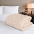 Utopia Bedding Quilted Fitted Mattress Pad (King), Beige, Elastic Mattress Protector, Machine Washable, 16 Inches Deep