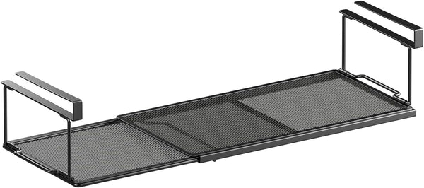 Sincereshe Expandable Under-Shelf Shoe Rack for Closet(1-Pack) - Adjustable Under Shelf Storage Organizer,