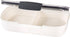 ProKeeper Split Deli Food Storage Container, Air-Tight Silicone Seal and Dry Erase Compatible Lid, 11.75