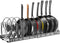 Expandable Pots and Pans Organizer, Adjustable Rack for Kitchen Countertop and Cabinet with 12 Dividers
