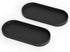 Lazy K Silicone Tray - Small Multi-Purpose Vanity Organizer - Spoon Rest Holder (Black)