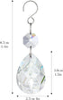 3Inch 10Pcs H&D HYALINE & DORA Crystal Suncatcher Bauhinia Prisms Pendants Chandelier Crystals Replacement Hanging Sun
