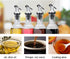 10 PCS Oil Pour Spouts, Olive Oil Vinegar Wine Dispenser with Leak-Proof Cap, Kitchen and Bar Oil Bottle Stopper