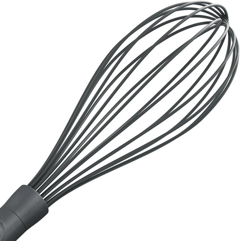 Zyliss Silicone Balloon Whisk - Sustainable Wheatstraw/Silicone, Nonstick Heat-Resistant Cooking Tool for Mixing
