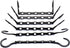 HOUSE DAY 20 Pack Space Saving Hanger, Sturdy Black Magic Hangers for Closet Organizers and Heavy Clothes
