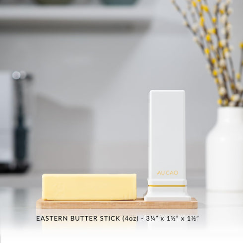 Au Cao ButterBox - Award-winning butter holder that is more than a dish! Unique airtight + upright butter dish