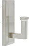 HIGH & MIGHTY 515809 Decorative Metal Hook - Easy Tool-Free Dry Wall Installation, Scalloped, Holds up to 15lb, Bronze