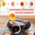 12 (RED-12) Automatic Egg Incubators for Hatching Eggs Whith Smart Temperature Control, Auto Turner, LED Candling