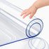 46x60 Inch PVC Tabletop Protector - 1.5mm Thick Plastic Desk Protector Pad