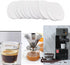 500 Count Replacement Paper Filters, Round Disposable Micro-filters for Aeropress Coffee Makers, Compatible with Tea