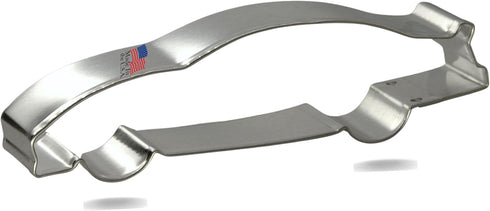 Race Car Cookie Cutter 5.25 Inch – Tin Plated Steel Cookie Cutters - CookieCutterCom Brand