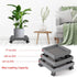 Skelang Set 3 Square Plant Caddy, Wheeled Planter Trays, ABS Plant Pallet, Heavy Duty Plants Dolly Saucer for Moving