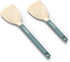 Silicone Mini Spatula with Stainless Steel Inner Core, Flexible Beveled Turner, Heat Resistant Cooking Utensils