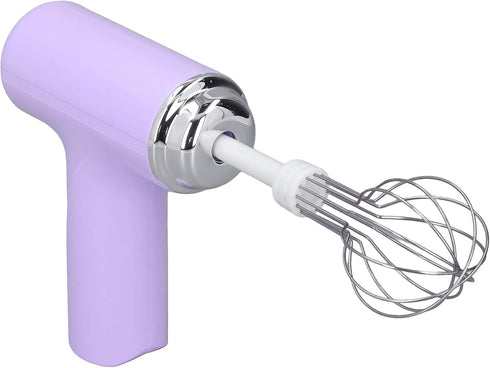 Electric Hand Mixer, Cordless Handheld Whisk, Lightweight Kitchen Tool, 3 Levels for Kitchen