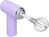 Electric Hand Mixer, Cordless Handheld Whisk, Lightweight Kitchen Tool, 3 Levels for Kitchen