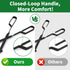 AMAGABELI GARDEN & HOME 26" Long Firewood Tongs, Heavy Duty Log Grabber for Fireplace & Fire Pit