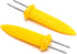 Fox Run 5398 Jumbo Corn Holders, Set of 8, Stainless Steel and Plastic