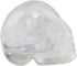 mookaitedecor 1 Inch Rock Quartz Crystal Skull Sculpture, Set of 5, Hand Carved Gemstone