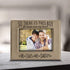 BELLA BUSTA- Engraved Leather Picture Frame, So There is This Boy He Kinda Stole my Heart, Father's Day Gift (5 x 7