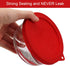 Sophico Round Silicone Storage Cover Lids, 1 Cup Replacement for Anchor Hocking and Pyrex 7202-PC Glass Bowls