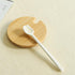 TREEWOO GOOD MORNING Clear Mug For Coffee Dessert Milk Tea Yogurt Round Glass Cup Handgrip Drinkware With Bamboo Lid