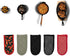Evoio Cast Iron Skillet Handle Covers - Heat Resistant Pot Handle Covers for Kitchen, BBQ, 4-Pack Red Peppers