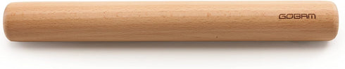 GOBAM Small Wood Rolling Pin - Dough Roller for Pasta, Cookies, Pie, Pizza, 11 x 1.38 Inches