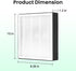 Creality Fume Extractor Filter Replacement, HEPA Filter with Honeycomb Structure for Smoke Purifier, 10×8.26×1.2 inch