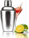Newness Stainless Steel Cocktail Shaker - Professional Drink Shaker with Built-in Strainer, 8.4oz (250ml) for Easy Carry