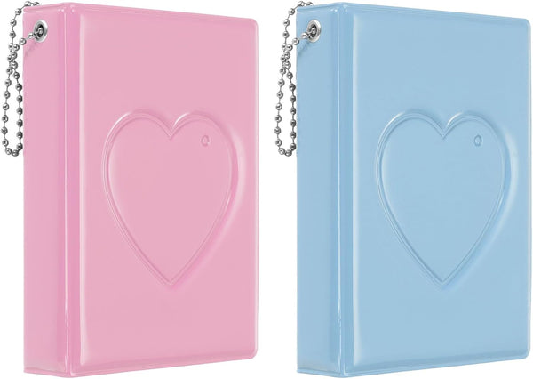PATIKIL 3 Inch Mini Kpop Photocard Binder 2.5"x3.5" Album with 32 Pockets