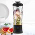 Portable Blender, 18000rpm 600ml Large Capacity Cordless Stainless Steel Blender with 6 Ultra Sharp Blades for Shakes