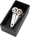 Black Bamboo Drawer Organizer, Silverware & Utensil Holder for Kitchen, Multi-Use Drawer Dividers