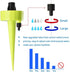 YIMIKE Plant Self Watering Spike, Plastic Self Watering Device with Slow Release Control Valve, 12PCS for Indoor &