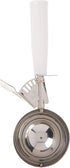 Winco ICD-6 No.6 Ice Cream Disher, White Plastic Handle