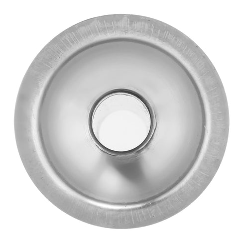 Oumefar Sausage Stuffer Tubes, Stainless Steel Filling Tube, Manual Wide Mouth Funnels for Meat Grinder Accessory